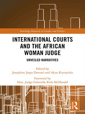cover image of International Courts and the African Woman Judge